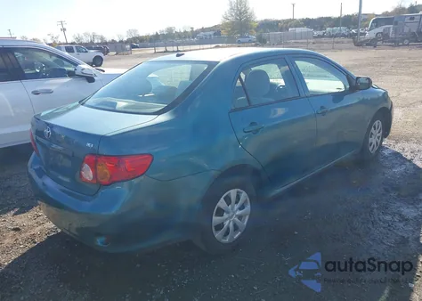 2010 Toyota Corolla Le из США, поврежденный, VIN 2T1BU4EE6AC467648